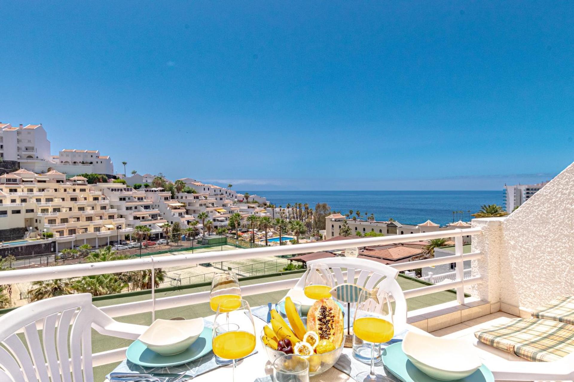 Sunny Oceanview Terrace By Dream Homes Tenerife Acantilado de los Gigantes Exterior foto